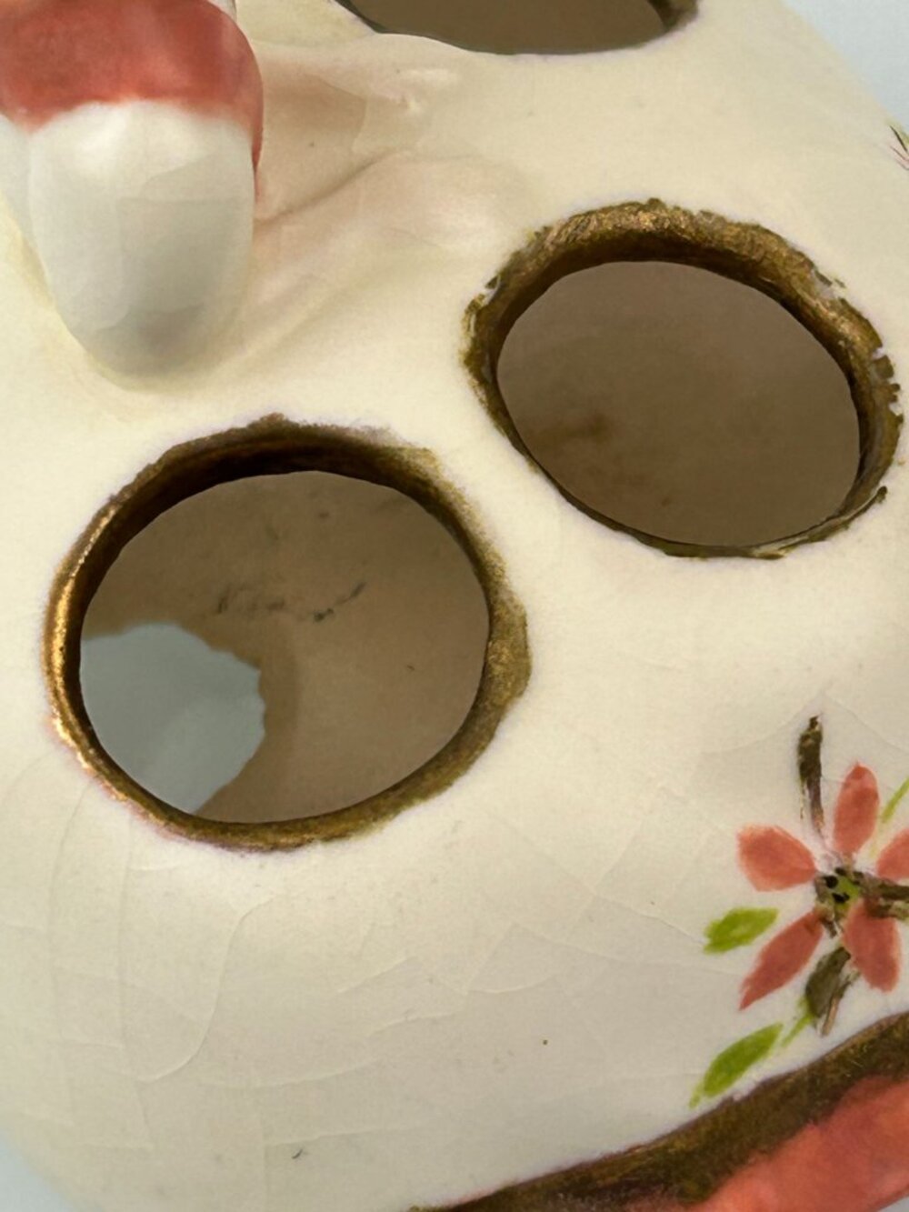 Vintage 1960s Girl Ceramic Pottery Lipstick Holder Vanity Artist Dated MCM Lady - Picture 16 of 16